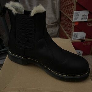 Dr. Marten Lenore Black Boots